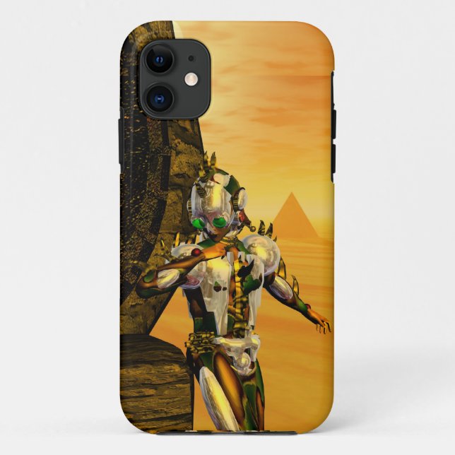 Capa Para iPhone Da Case-Mate CYBORG TITAN,DESERT HYPERION Science Ficfi (Verso)