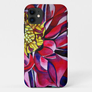 Capa Para iPhone Da Case-Mate Dahlia flor abstrato arte de flor original