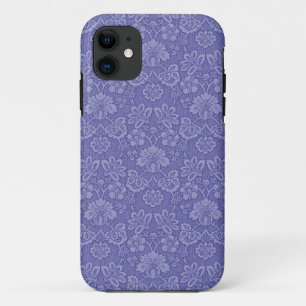Capa Para iPhone Da Case-Mate Damasco em azul