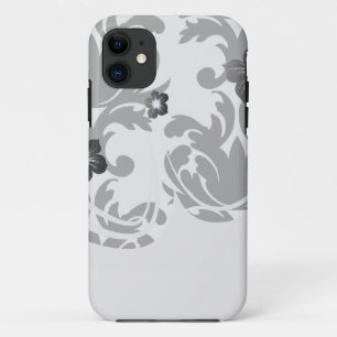 Capa Para iPhone Da Case-Mate damasco grande branco e preto em negrito