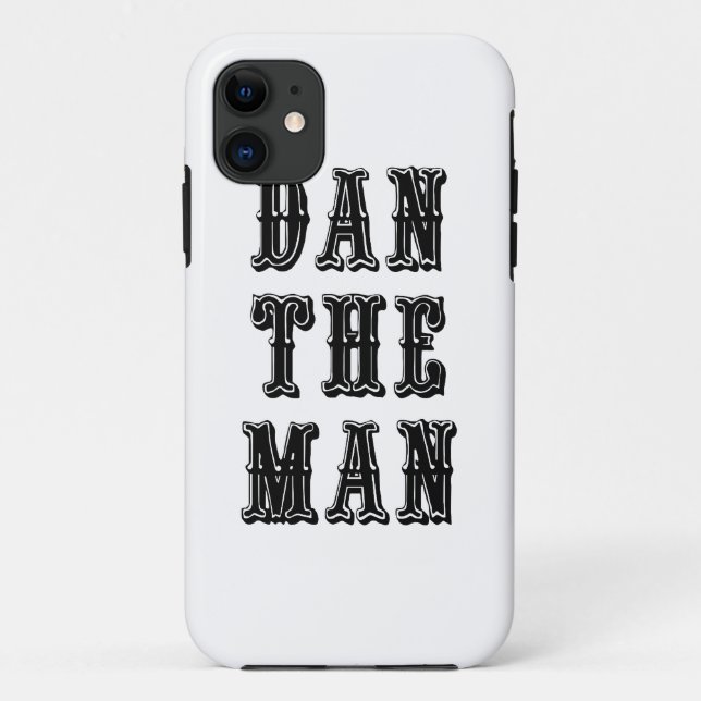 Capa Para iPhone Da Case-Mate Dan, o Homem (Verso)