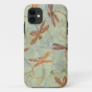 Capa Para iPhone Da Case-Mate Dança de Dragonfly Dourada