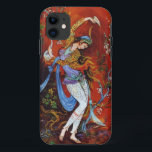 Capa Para iPhone Da Case-Mate Dança persa da mulher com pássaro & vinho<br><div class="desc">Dança persa da mulher com pássaro & vinho</div>