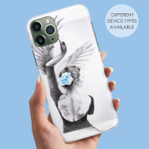 Dançarina de Swan Balé Elegante Arte surreal