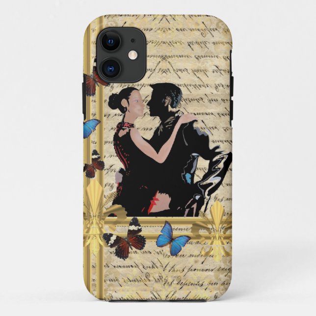 Capa Para iPhone Da Case-Mate Dançarinos de tango. (Verso)