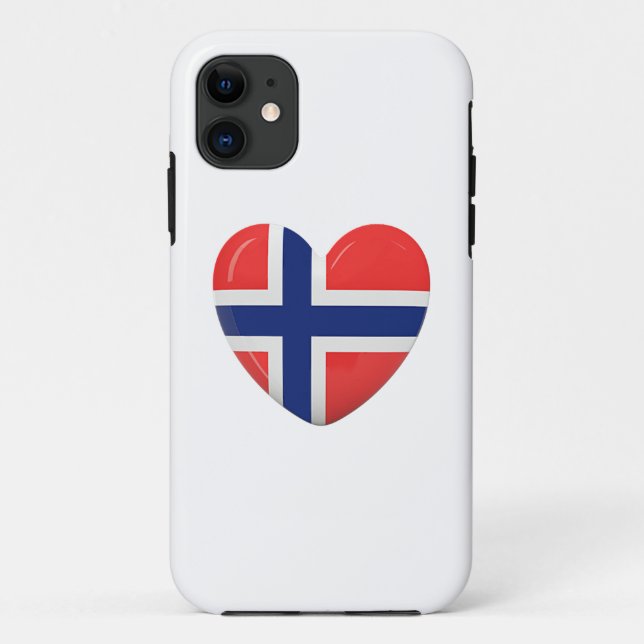 Capa Para iPhone Da Case-Mate De Noruega com amor (Verso)