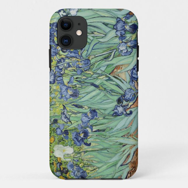 Capa Para iPhone Da Case-Mate De Van Gogh vida ainda: Vaso com íris (Verso)
