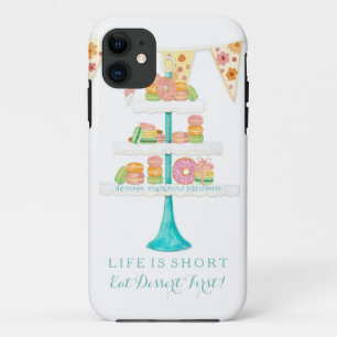 Capa Para iPhone Da Case-Mate Décorée Macarons Pâtisserie come a sobremesa