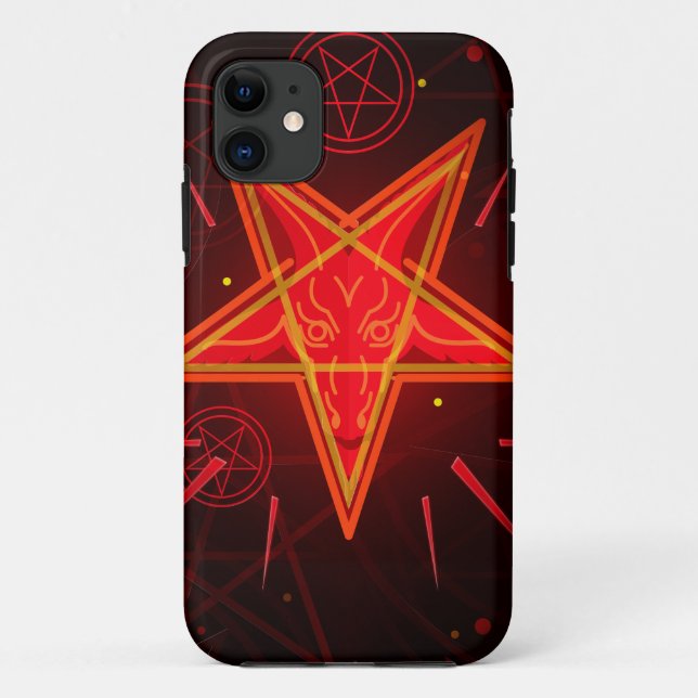 Capa Para iPhone Da Case-Mate demônio neon (Verso)
