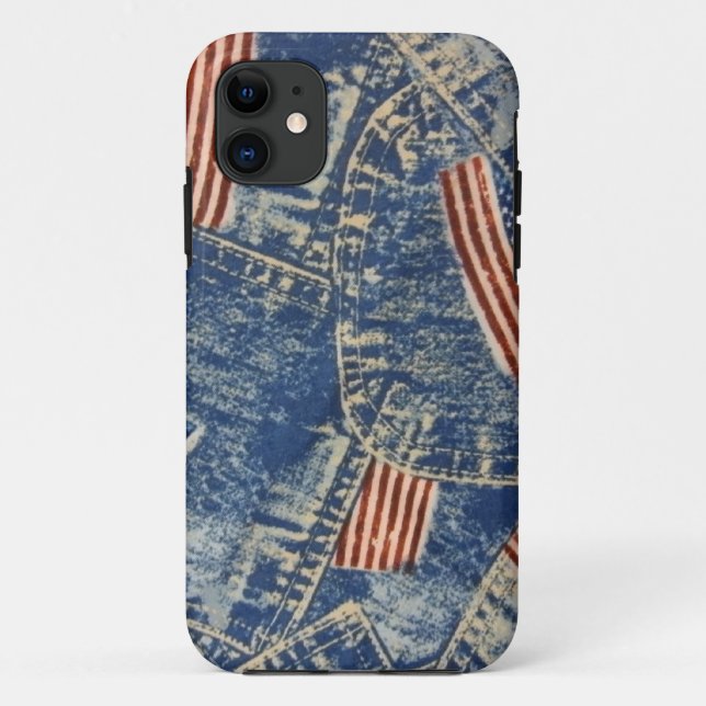 Capa Para iPhone Da Case-Mate Denim e Glória Antiga (Verso)