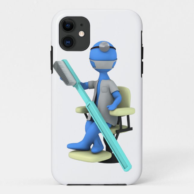 Capa Para iPhone Da Case-Mate Dentista (Verso)