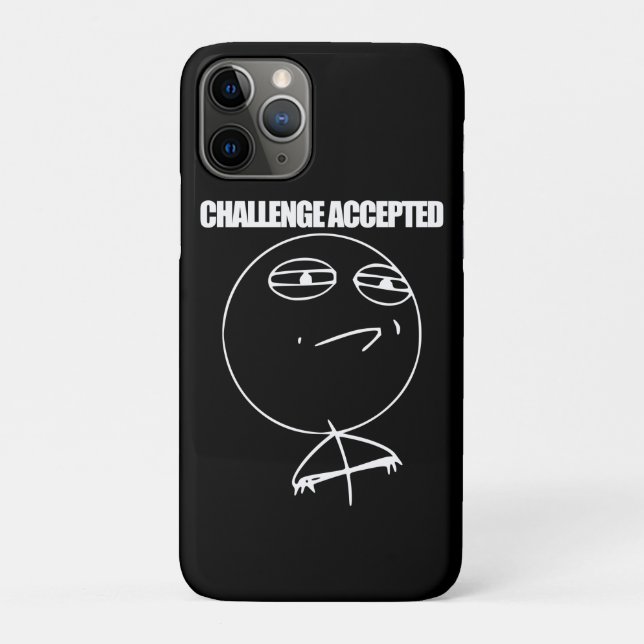Capa Para iPhone Da Case-Mate Desafio aceitado (Verso)