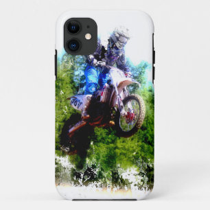 Capa Para iPhone Da Case-Mate "Desafio para voar" o cavaleiro do motocross