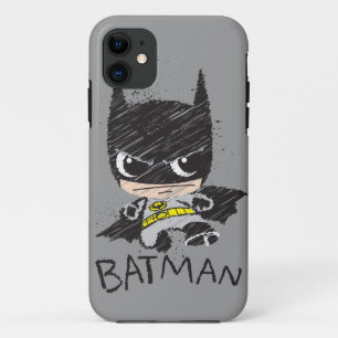 Capa Para iPhone Da Case-Mate Desenho do Mini Classic Batman