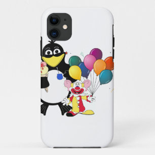 Capa Para iPhone Da Case-Mate Desenhos animados engraçados do pinguim & do