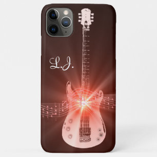 Capa Para iPhone Da Case-Mate Design ardente personalizado do tema da guitarra