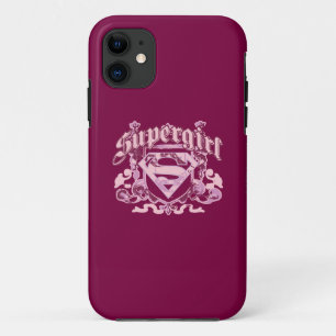 Capa Para iPhone Da Case-Mate Design da crista de Supergirl