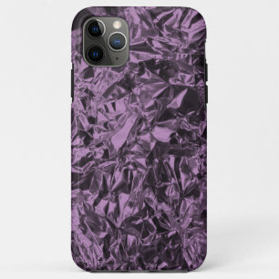 Capa Para iPhone Da Case-Mate Design de folha de alumínio em Lavanda