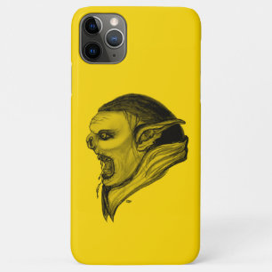 Capa Para iPhone Da Case-Mate Design preto e amarelo do troll