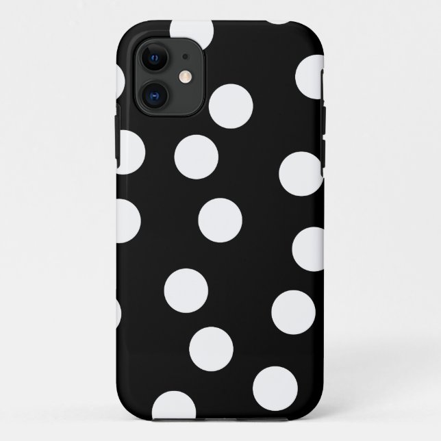 Capa Para iPhone Da Case-Mate Design preto-e-branco. (Verso)