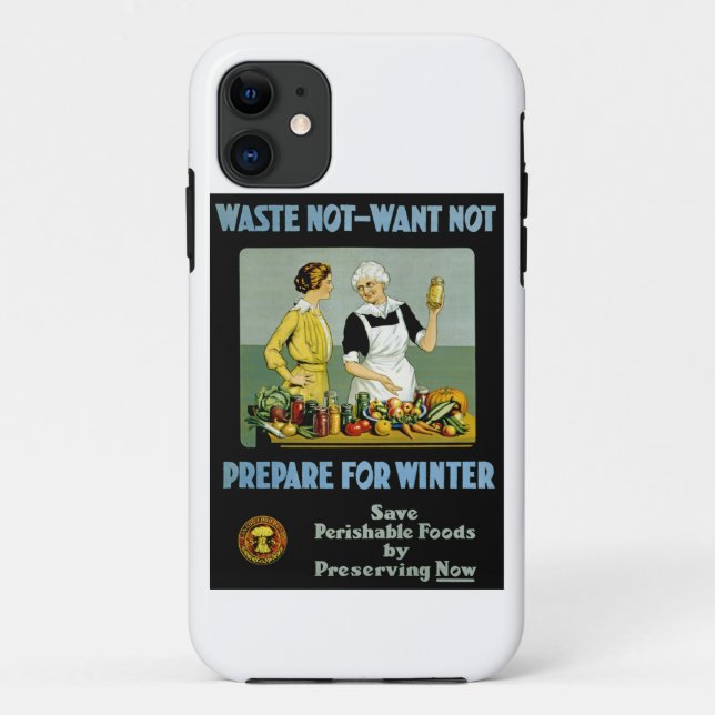 Capa Para iPhone Da Case-Mate Desperdícios não - Não quer preparar ~ para o inve (Verso)