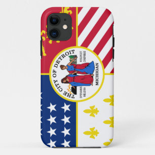 Capa Para iPhone Da Case-Mate Detroit Flag