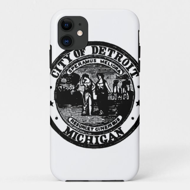 Capa Para iPhone Da Case-Mate Detroit Seal (Verso)