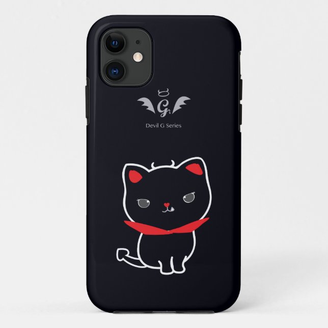 Capa Para iPhone Da Case-Mate Devil Cat Nikolas Classic (Verso)