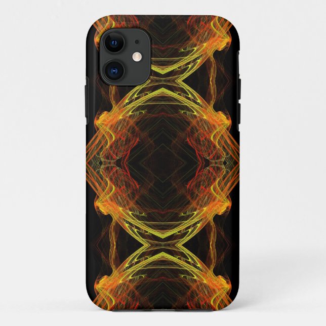Capa Para iPhone Da Case-Mate Diamond Fractal iPhone 5 Case-Mate mal lá (Verso)