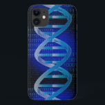 Capa Para iPhone Da Case-Mate DNA ID Blue Science<br><div class="desc">CAPA DE TELEFONE de identificação de DNA. A ciência legal,  moderna e divertida inspirou capa de telefone projetada como presente para todos os cientistas,  professores de ciência,  estudantes de ciência,  enfim,  qualquer geek de ciência em sua vida (e isso inclui você)! Projetado pela Science Geekness © em http://www.zazzle.com/sciencegeekness*</div>