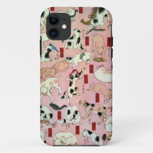 Capa Para iPhone Da Case-Mate ) do 上 do (do 其のまま地口猫飼好五十三疋, gatos do 国芳 (1),