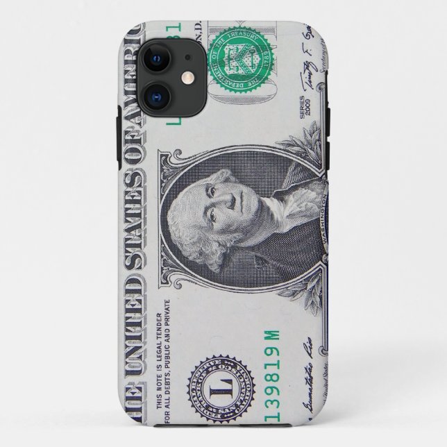 Capa Para iPhone Da Case-Mate Dólar Bill iPhone 5 Case! (Verso)