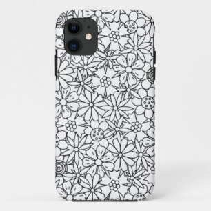 Capa Para iPhone Da Case-Mate Doodle floral