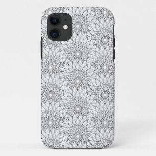 Capa Para iPhone Da Case-Mate Doodle floral do jardim