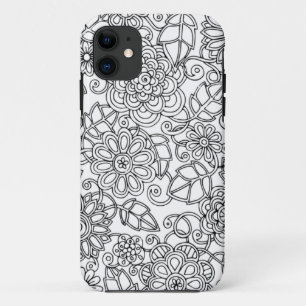 Capa Para iPhone Da Case-Mate Doodle floral étnico