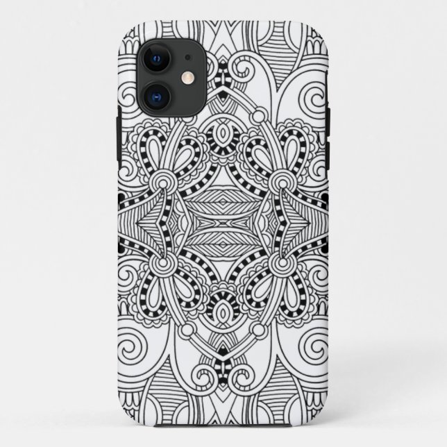 Capa Para iPhone Da Case-Mate Doodle original (Verso)