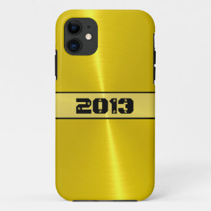 Capa Para iPhone Da Case-Mate Dourado metal de aço inoxidável brilhante