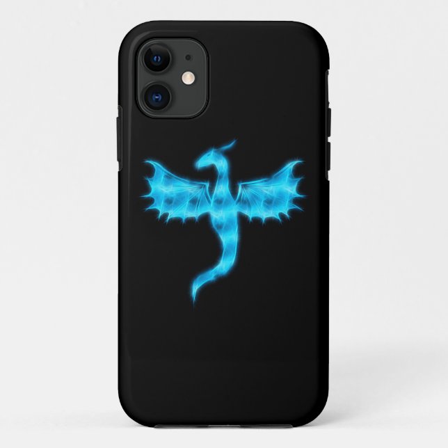 Capa Para iPhone Da Case-Mate Dragão azul (Verso)