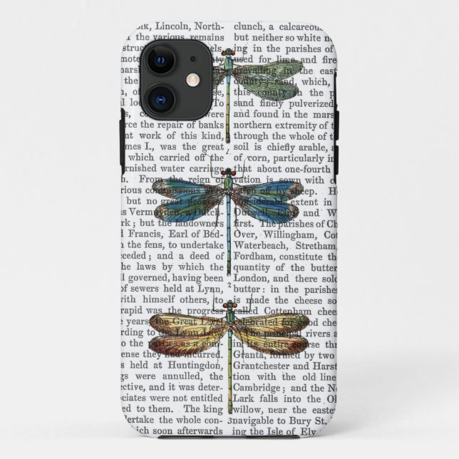 Capa Para iPhone Da Case-Mate Dragonflies Impressão 2 (Verso)