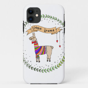 Capa Para iPhone Da Case-Mate Drama do lama, alpaca