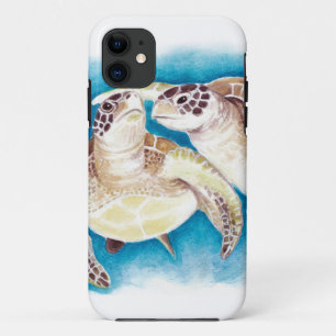 Capa Para iPhone Da Case-Mate Duas tartarugas de mar