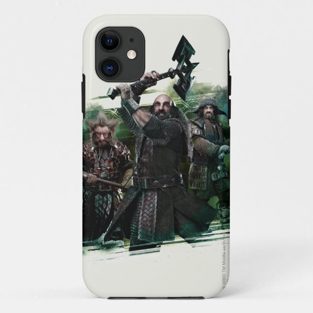 Capa Para iPhone Da Case-Mate Dwalin, Nori, & Bofur Graphic (Verso)