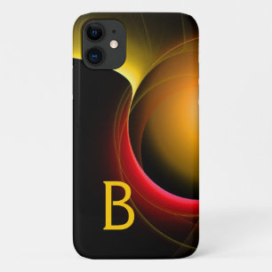 Capa Para iPhone Da Case-Mate ECLIPSE MONOGRAM Vibrante amarelo preto