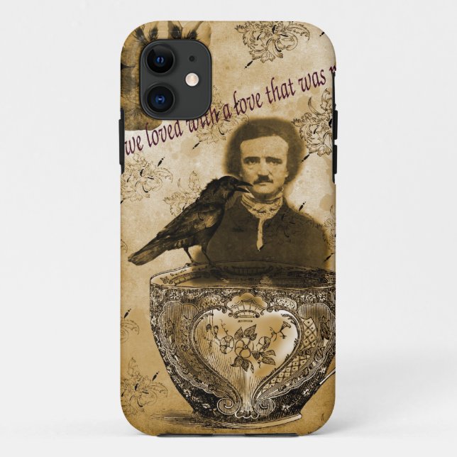 Capa Para iPhone Da Case-Mate Edgar Allan Poe (Verso)