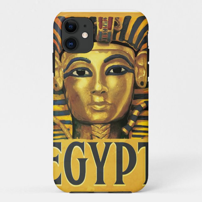 Capa Para iPhone Da Case-Mate Egito - Tutankhamun (Verso)