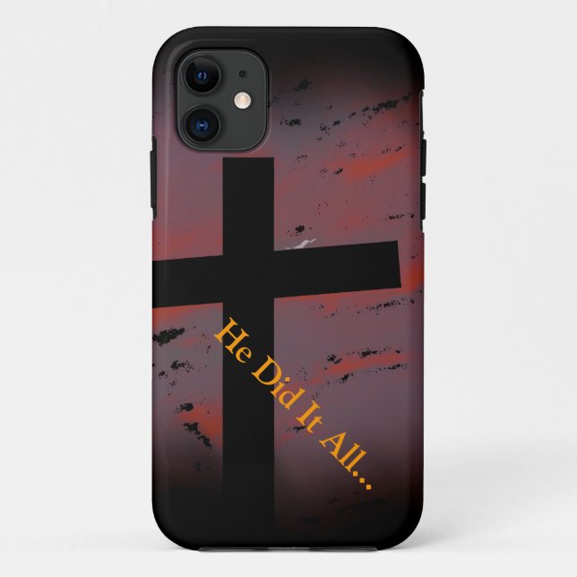 Capa Para iPhone Da Case-Mate Ele fez tudo (Verso)
