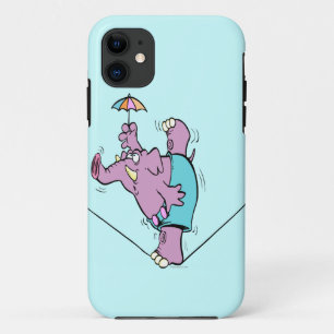 Capa Para iPhone Da Case-Mate elefante engraçado de circo na corda bamba