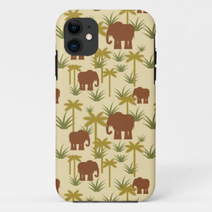 Capa Para iPhone Da Case-Mate Elefantes E Palmas Em Camuflagem
