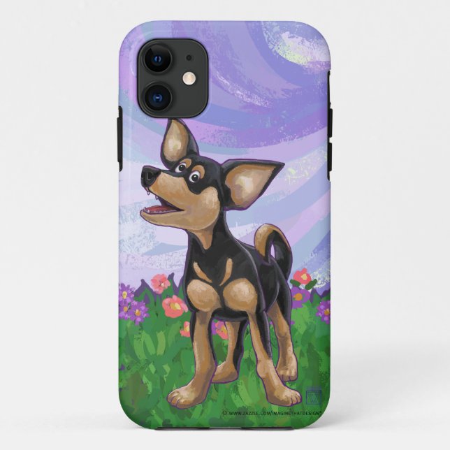 Capa Para iPhone Da Case-Mate Eletrônicos Chihuahua (Verso)