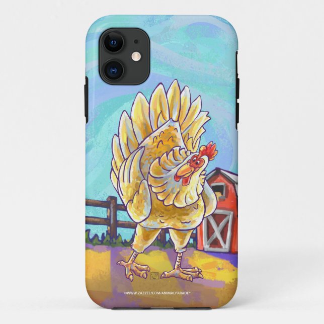 Capa Para iPhone Da Case-Mate Eletrônicos de frango (Verso)